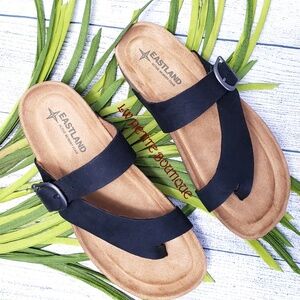 Eastland Memory Foam Nubuck Sandals sz 6.5